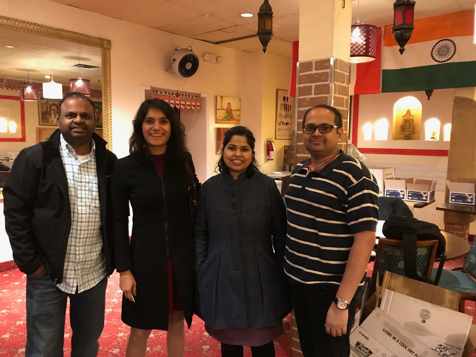 Mar. 4, 2018 - Holi Meetup at Bombay Palace, Toronto